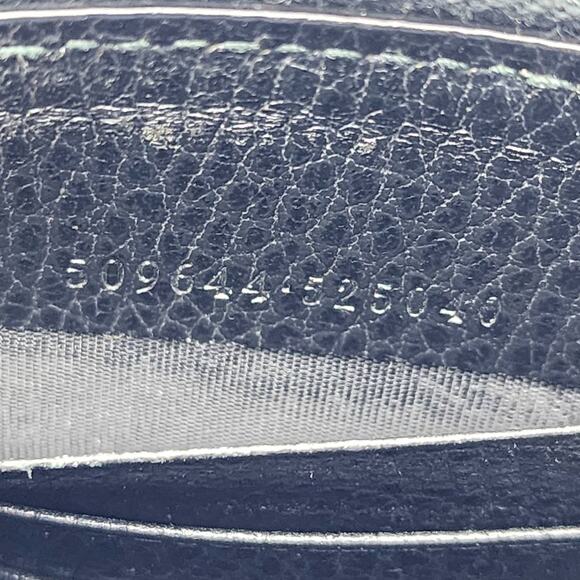 Gucci Calfskin Leather Interlocking G Zip Around Wallet Black - Mint Condition - Picture 8 of 9